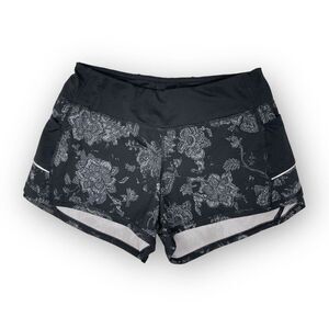 Active Life Shorts Black Lined Running Activewear Gym Workout Women's Small